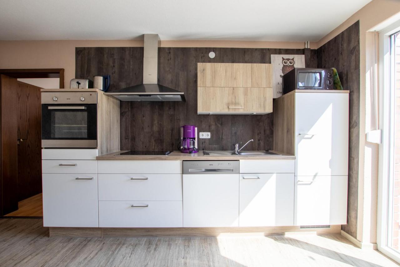 Apartmenthaus Djuren Dornum Exteriör bild