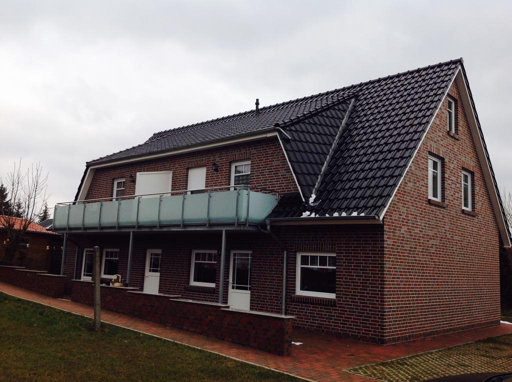 Apartmenthaus Djuren Dornum Exteriör bild